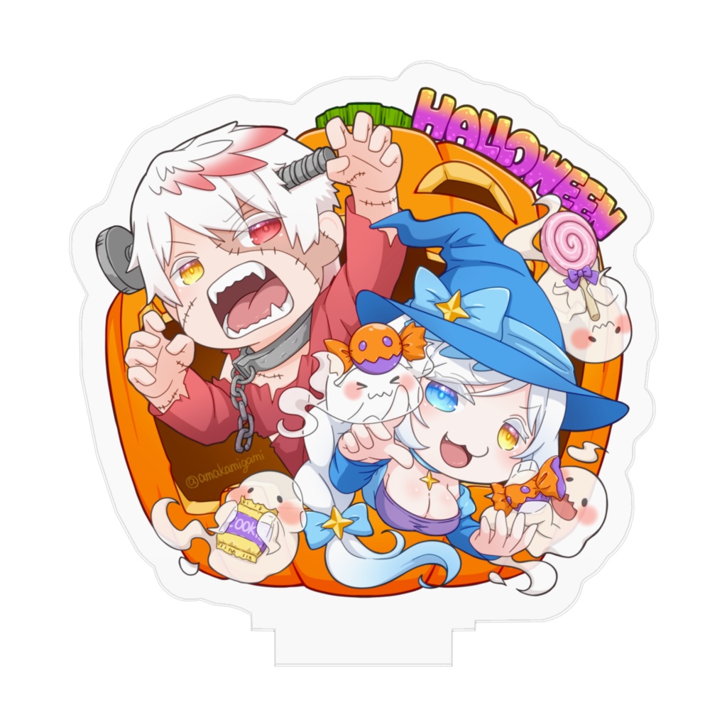 天神々家のハッピーハロウィン★アクリルフィギュア