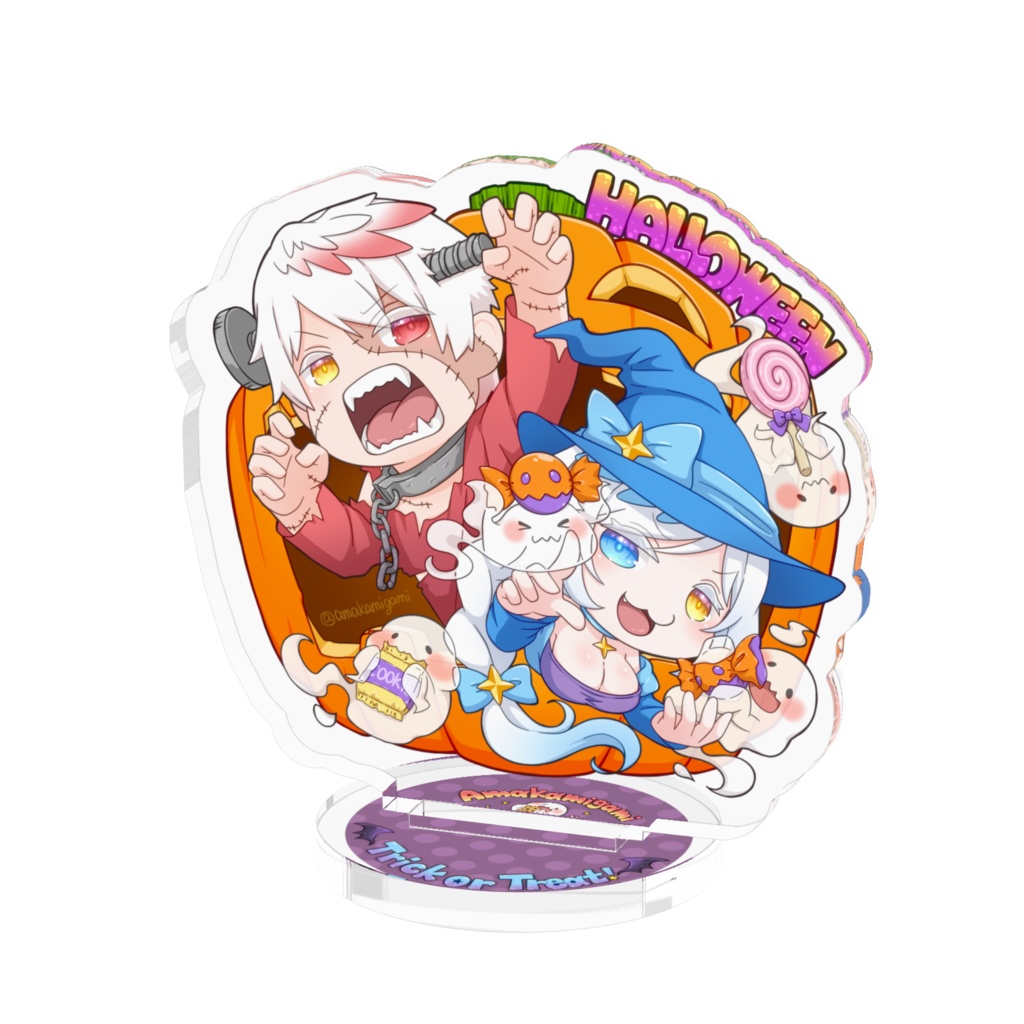 天神々家のハッピーハロウィン★アクリルフィギュア