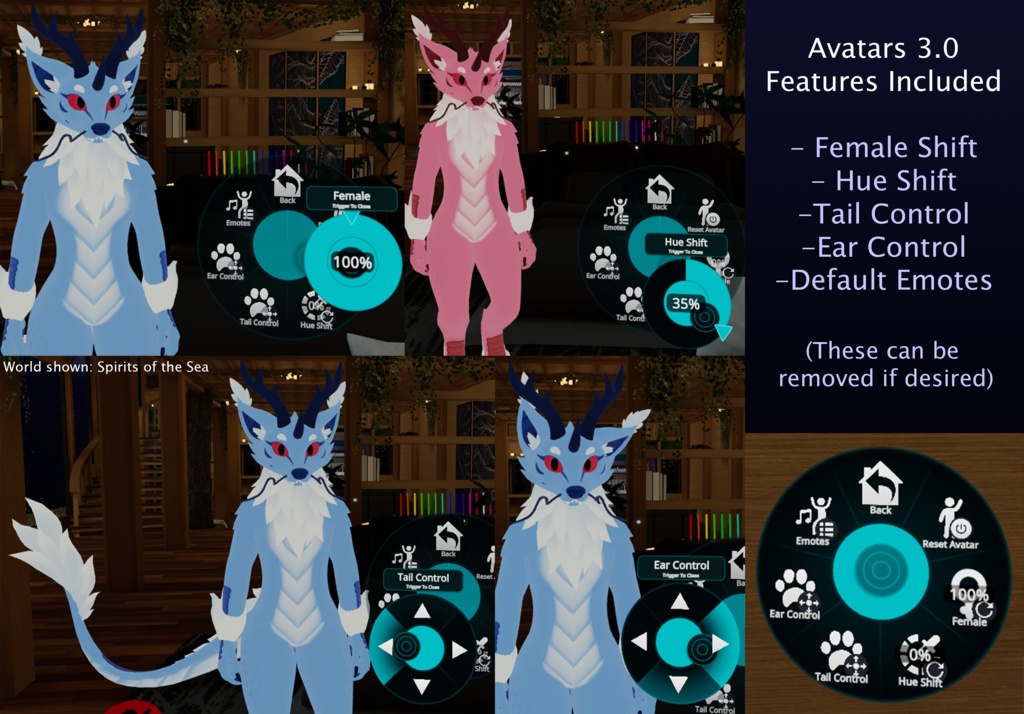 [VRChat Avatar] Kirin - Callista's Creations - 2/4