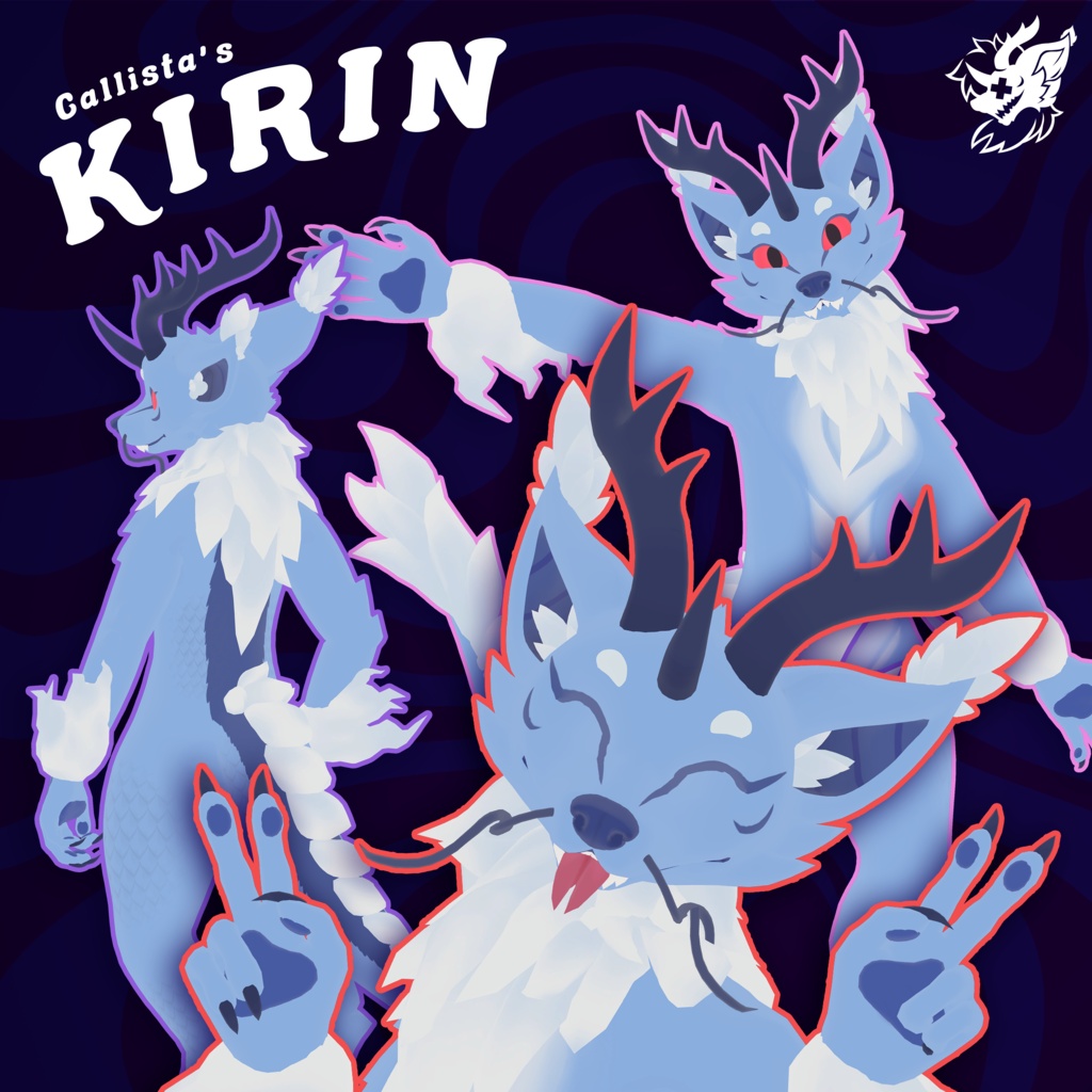 麒麟 -Kirin- 【VRChat用3Dアバター】