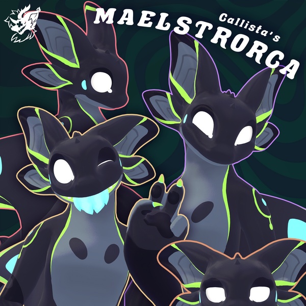 メイルストラルカ -Maelstrorca- 【VRChat用3Dアバター】