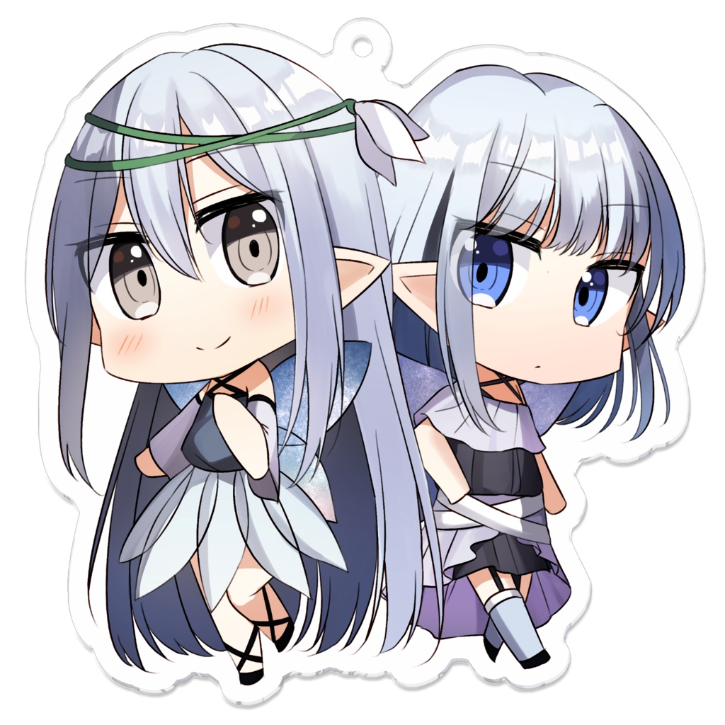 【アクリルキーホルダー】妖精姉妹
