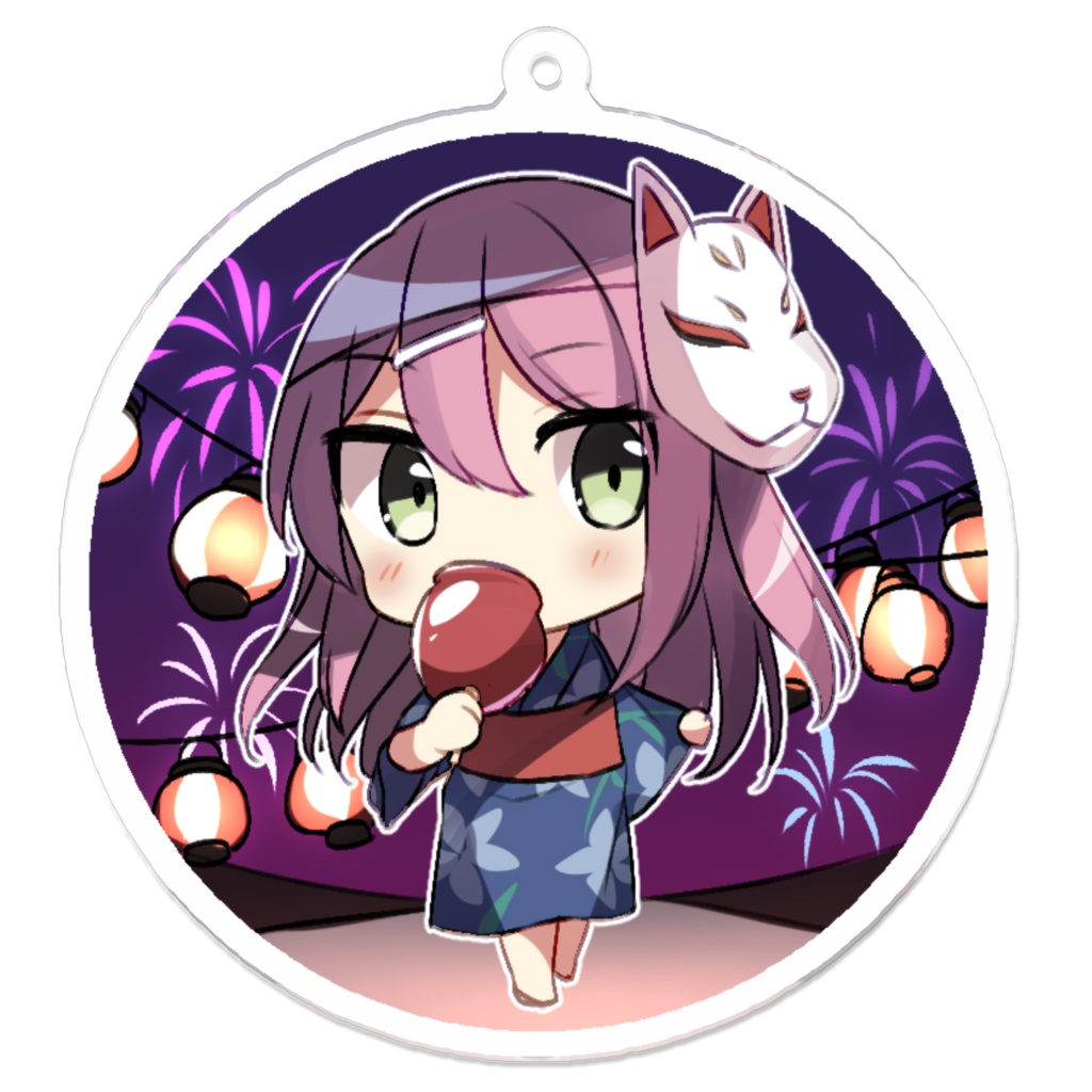 ［夏祭り］小野崎梨沙【アクリルキーホルダー】