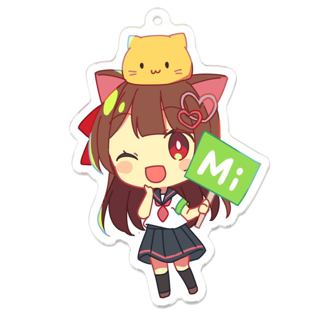 にゃんぷっぷーといっしょアクリルキーホルダー全３種