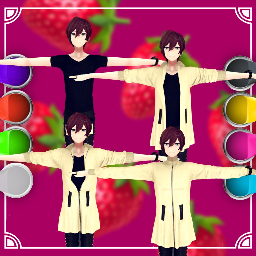 コート - 코트 - あんり - 안리 - 碼希 - まき- 마키 - Coat for Maki and Anri