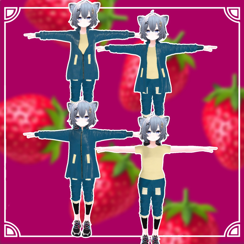 アッシュの衣装 애쉬 아바타 의상입니다 outfit for ASH