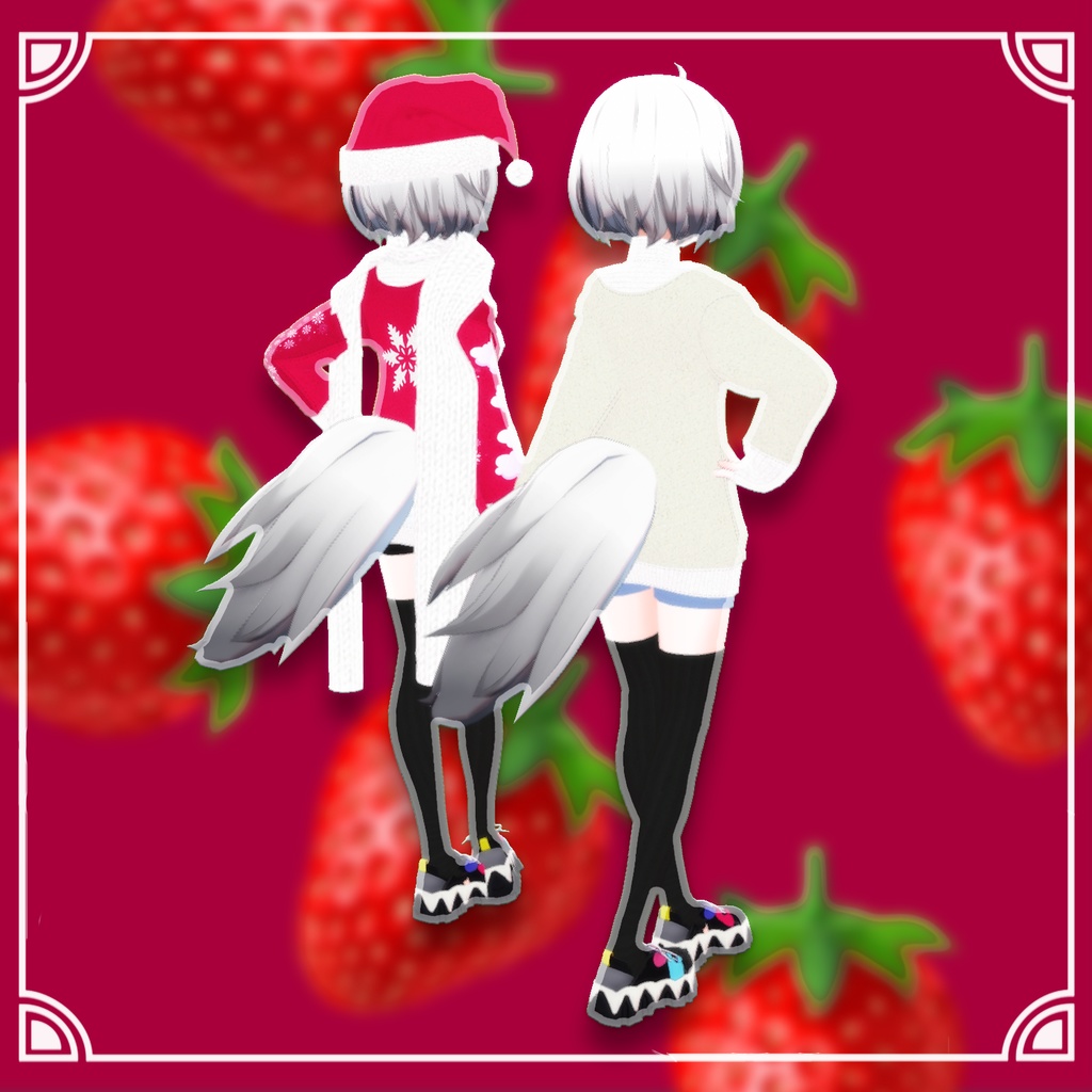 ASHアバター用冬服「アッシュ」