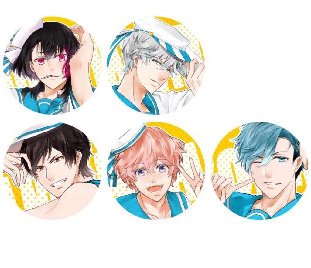 是国竜持　缶バッチ