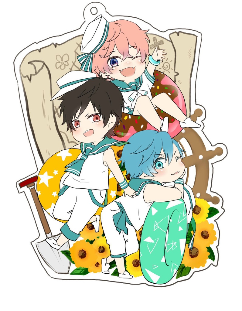 THRIVE アクリルキーホルダー