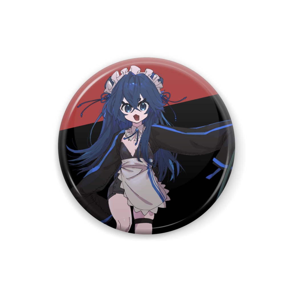 メイドみちか 缶バッジ