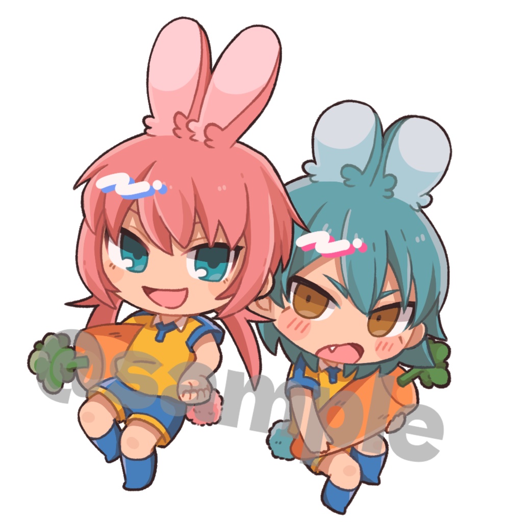 蘭丸＆マサキ アクリルキーホルダー