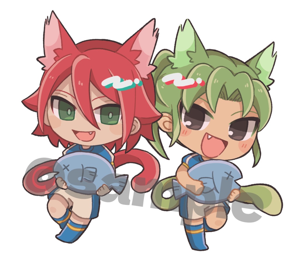 ヒロト＆緑川 アクリルキーホルダー