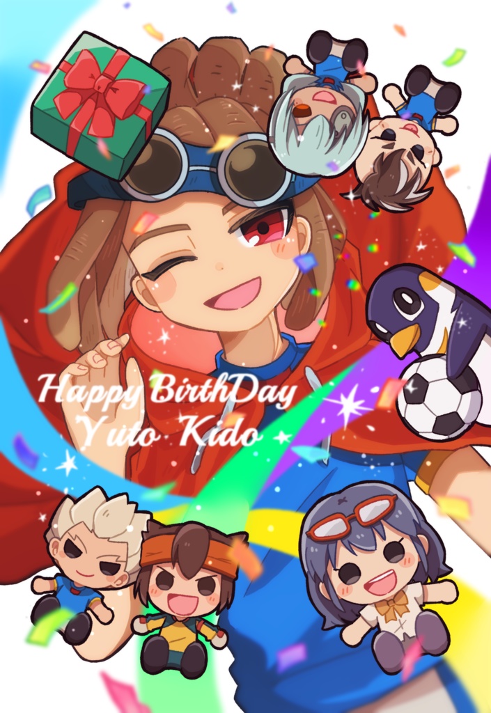 鬼道HBDセット（ポストカード＋ステッカー5種）