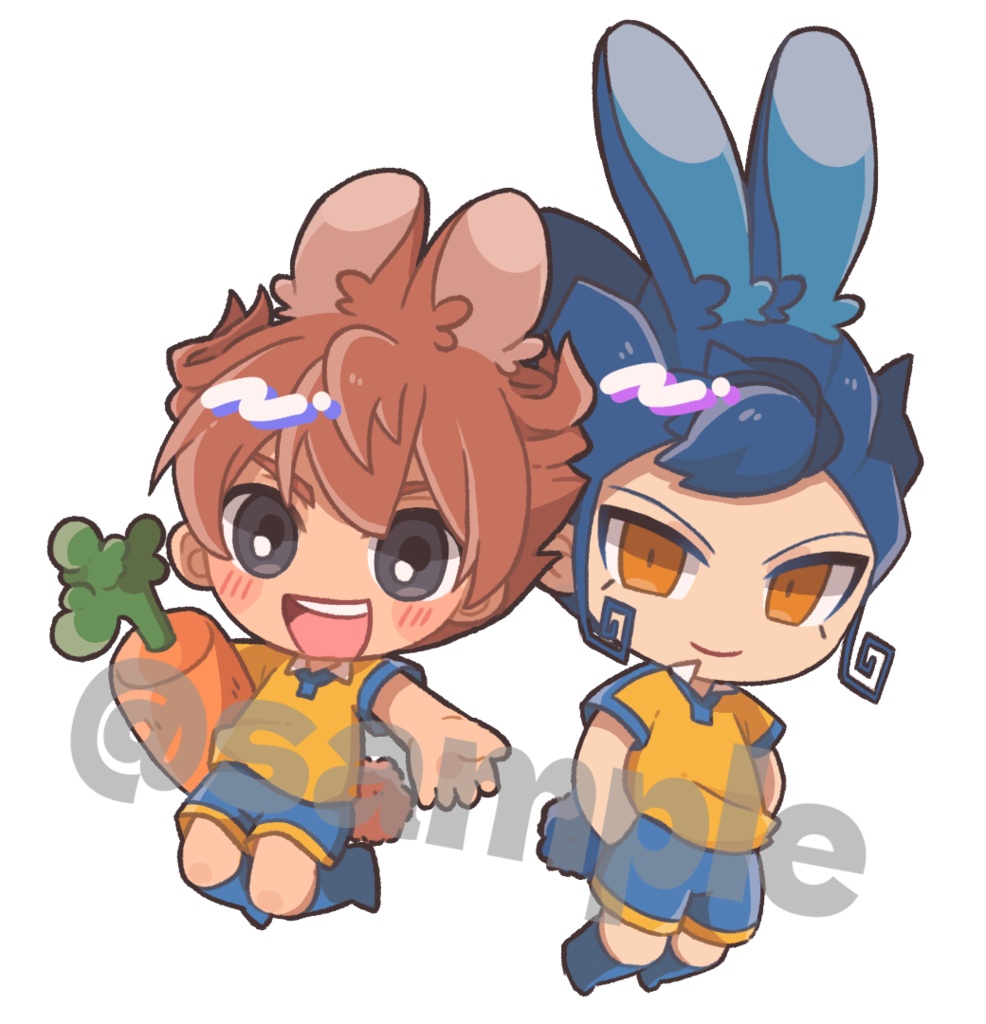 【通販限定】天馬＆剣城 アクリルキーホルダー