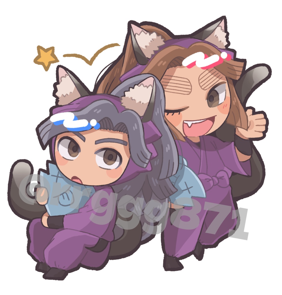 四年い組 アクリルキーホルダー