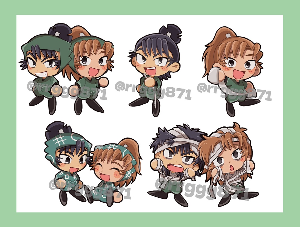 六年は組 ステッカーセット