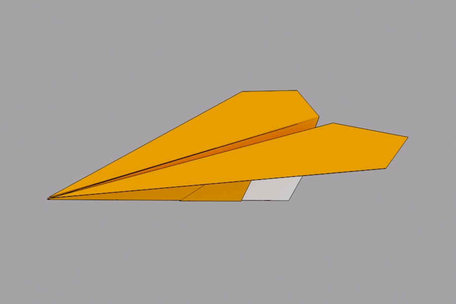 折り紙　飛行機