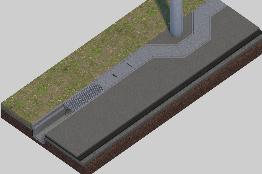 側溝 落ち蓋式U型