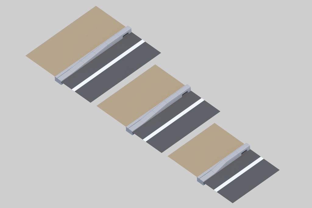 縁石 両面歩車道ブロック