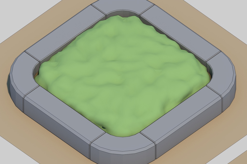 敷地境界ブロック(植栽ブロック