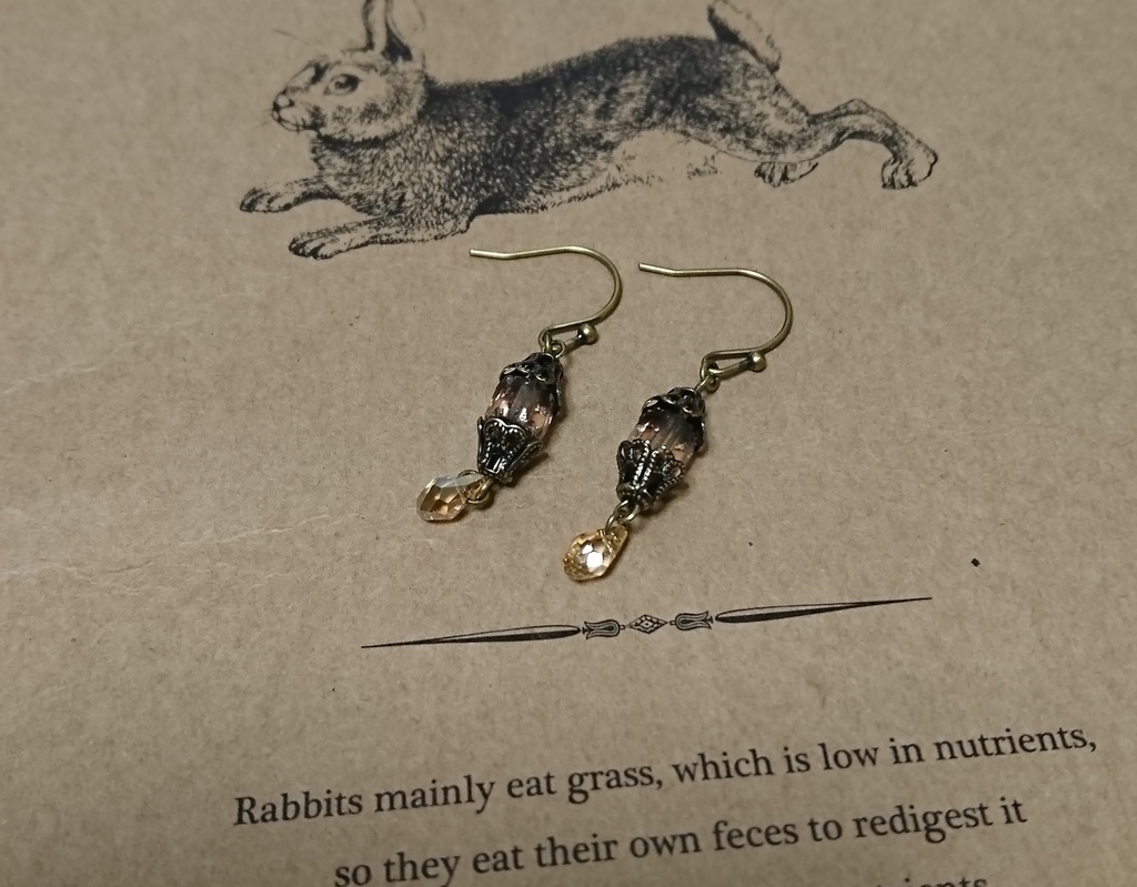 耳元のランタン