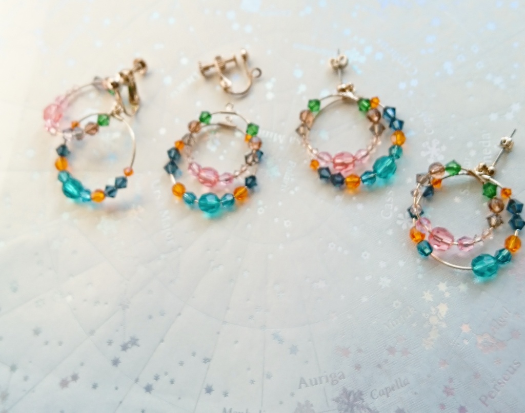 キバユウイヤリング、ピアス