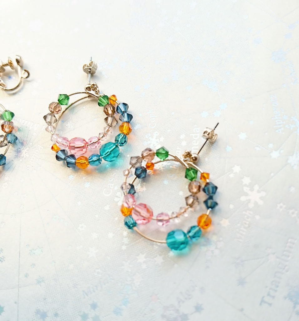 キバユウイヤリング、ピアス