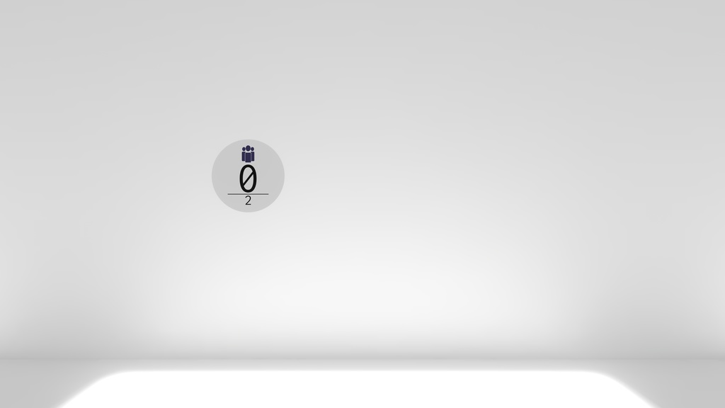 Vrchat Kinel式ワールド用人数カウンター 無料 にりらぼ Kinel Booth