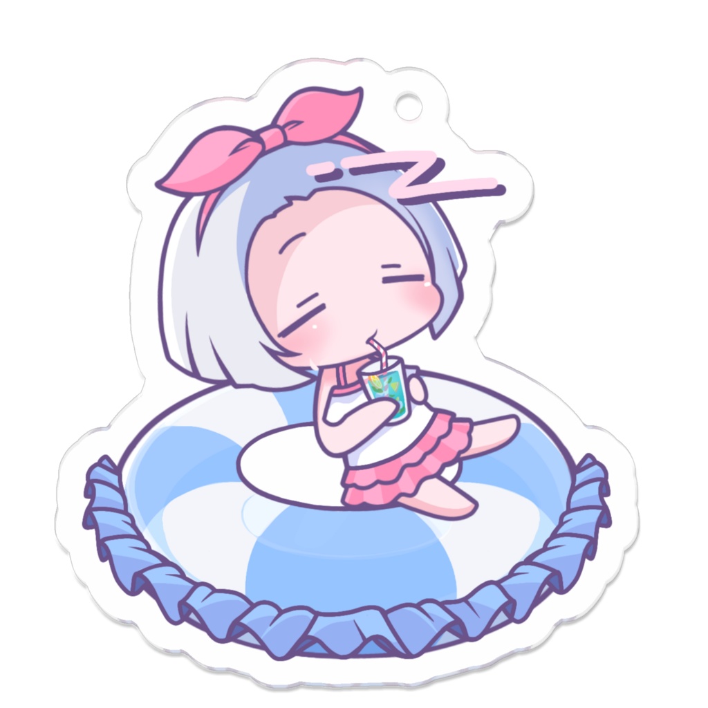 【まちゅむら祭08】夏!なペンギンちゃんアクキー