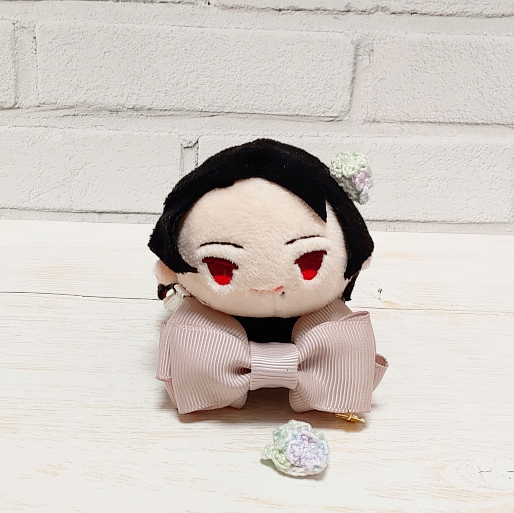 紫陽花もちマスマグネットアクセサリー