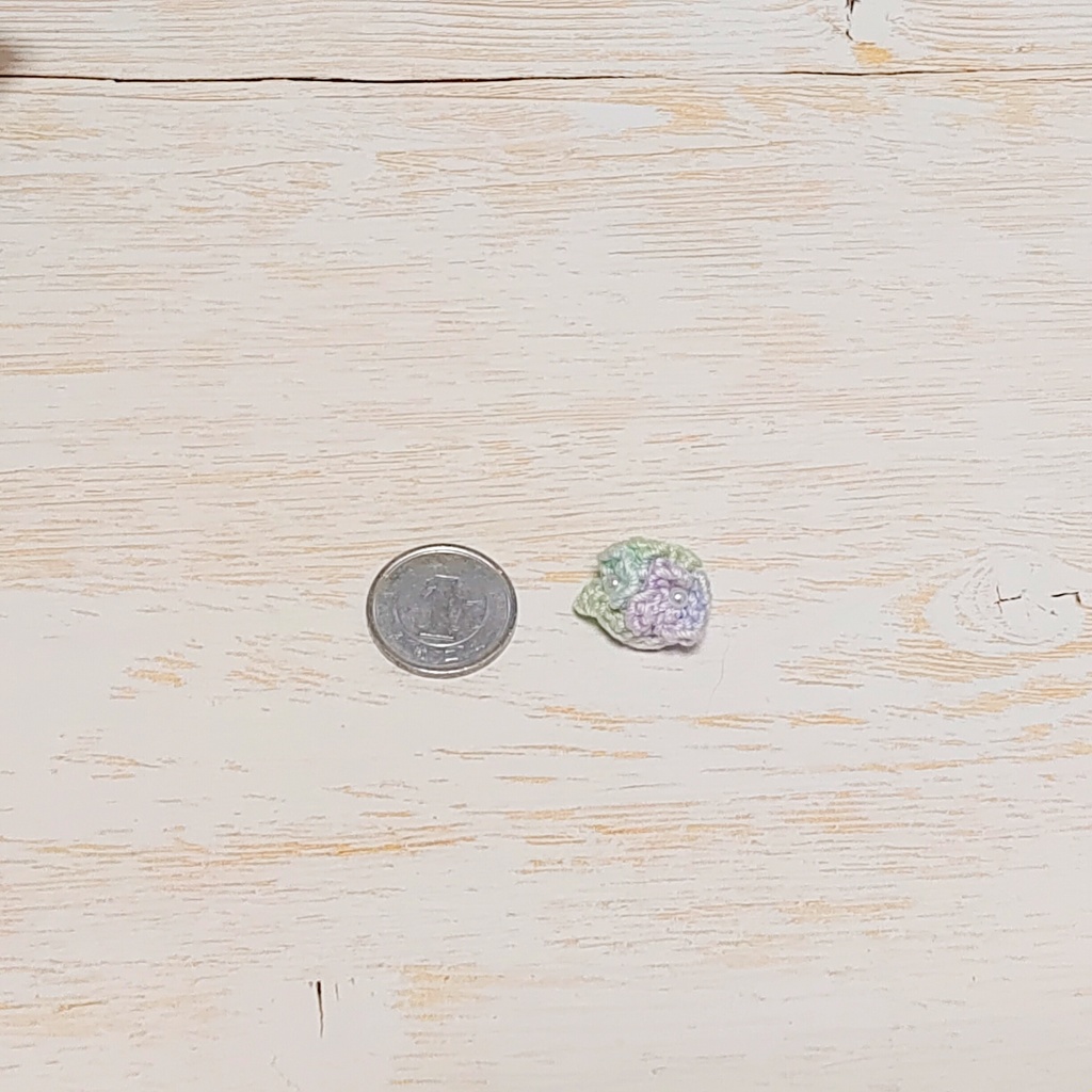 紫陽花もちマスマグネットアクセサリー