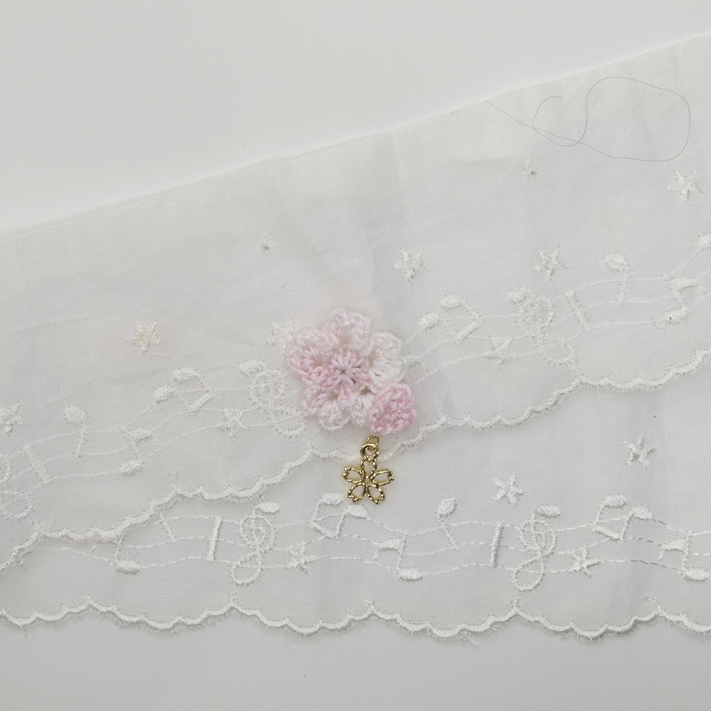 【もちマス】誉桜チャームつき髪飾り