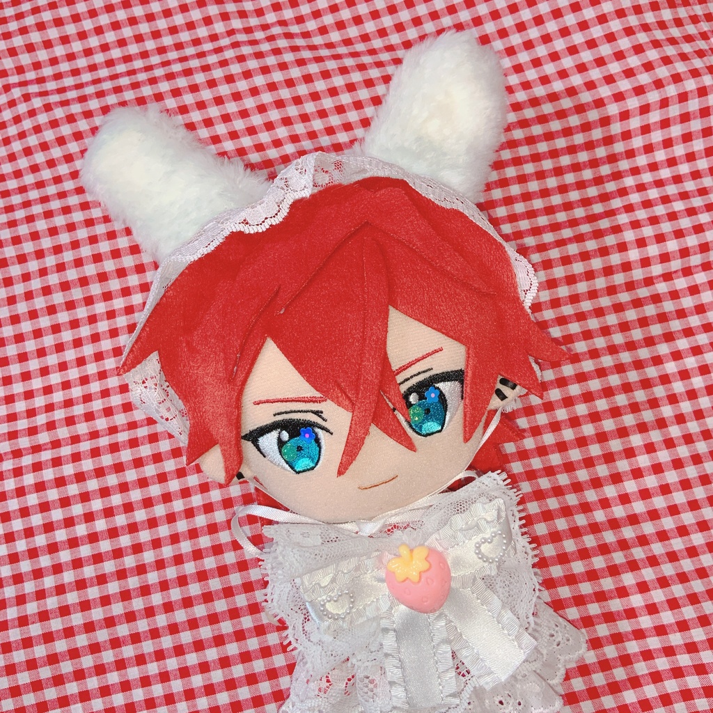 うさみみヘッドドレス(ぬいぐるみ用)