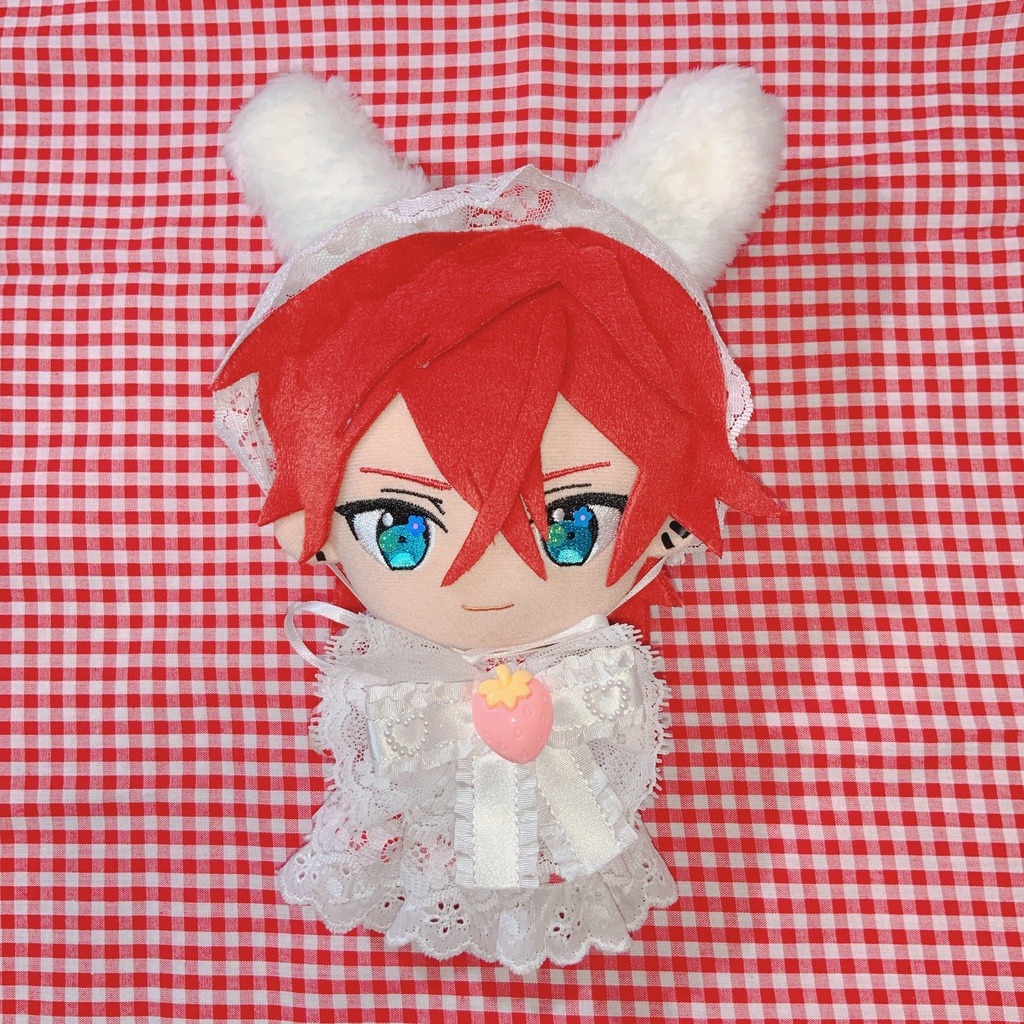 うさみみヘッドドレス(ぬいぐるみ用)