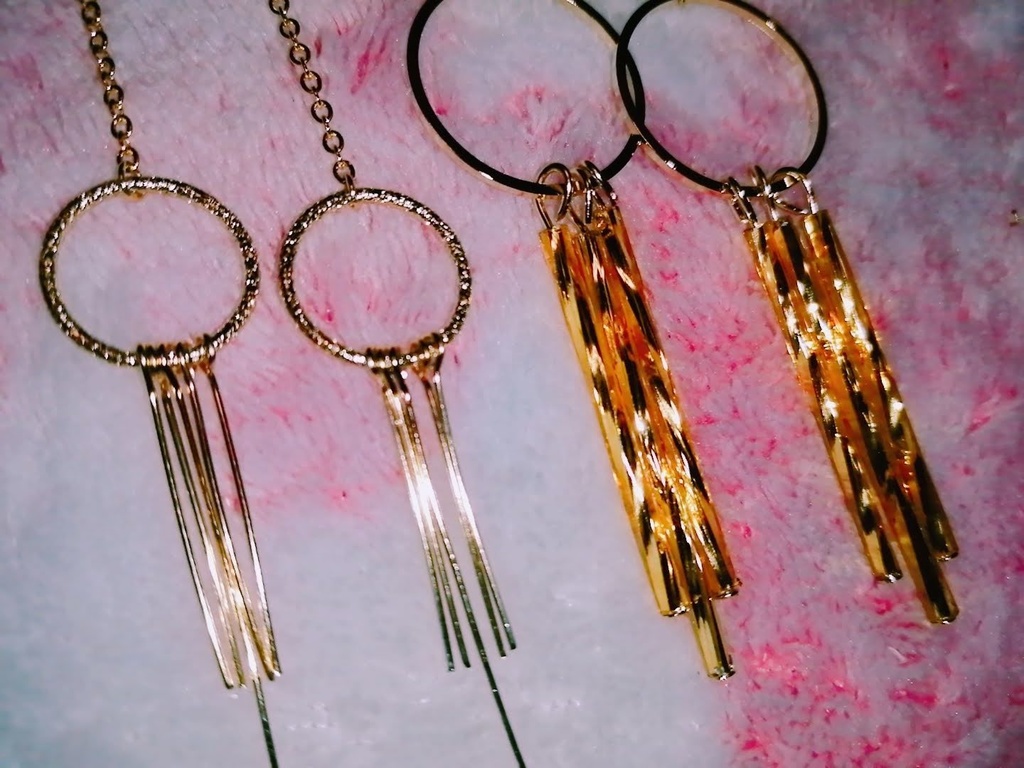 太陽鉱石イヤリング