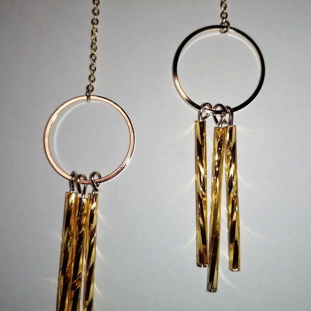 太陽鉱石イヤリング