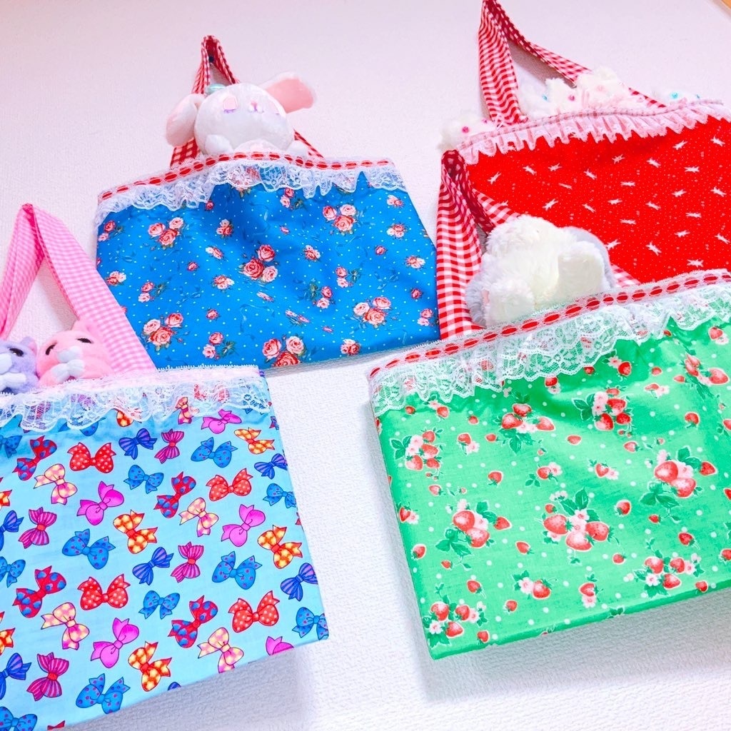 レトロポップトートバッグ