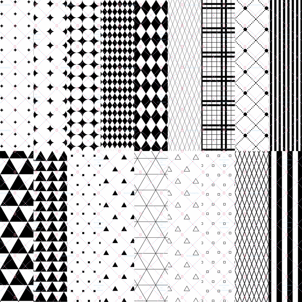 【Vector】ベクター柄50種セット【illustrator】