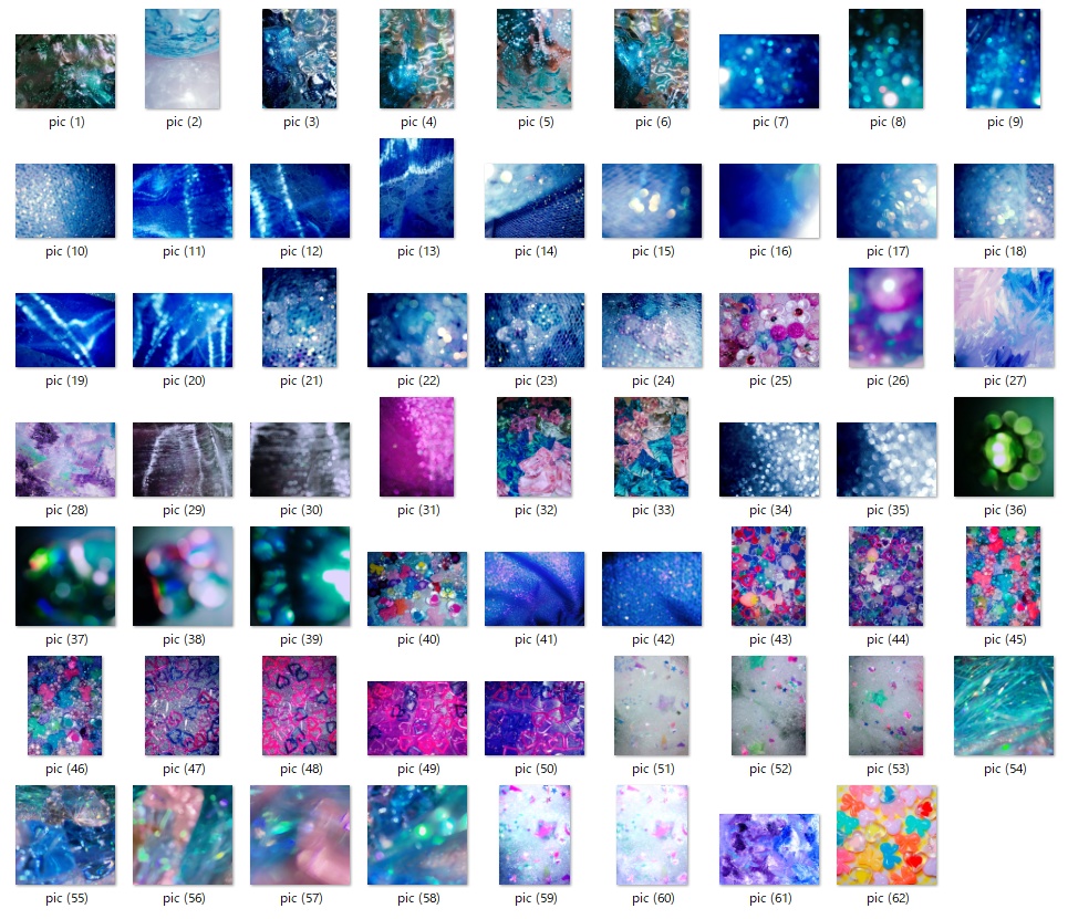 【大容量62枚✨】きらきら写真素材セット/Fancy pictures set【Photoshop】