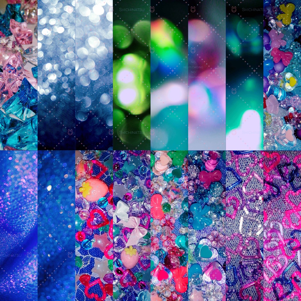 【大容量62枚✨】きらきら写真素材セット/Fancy pictures set【Photoshop】