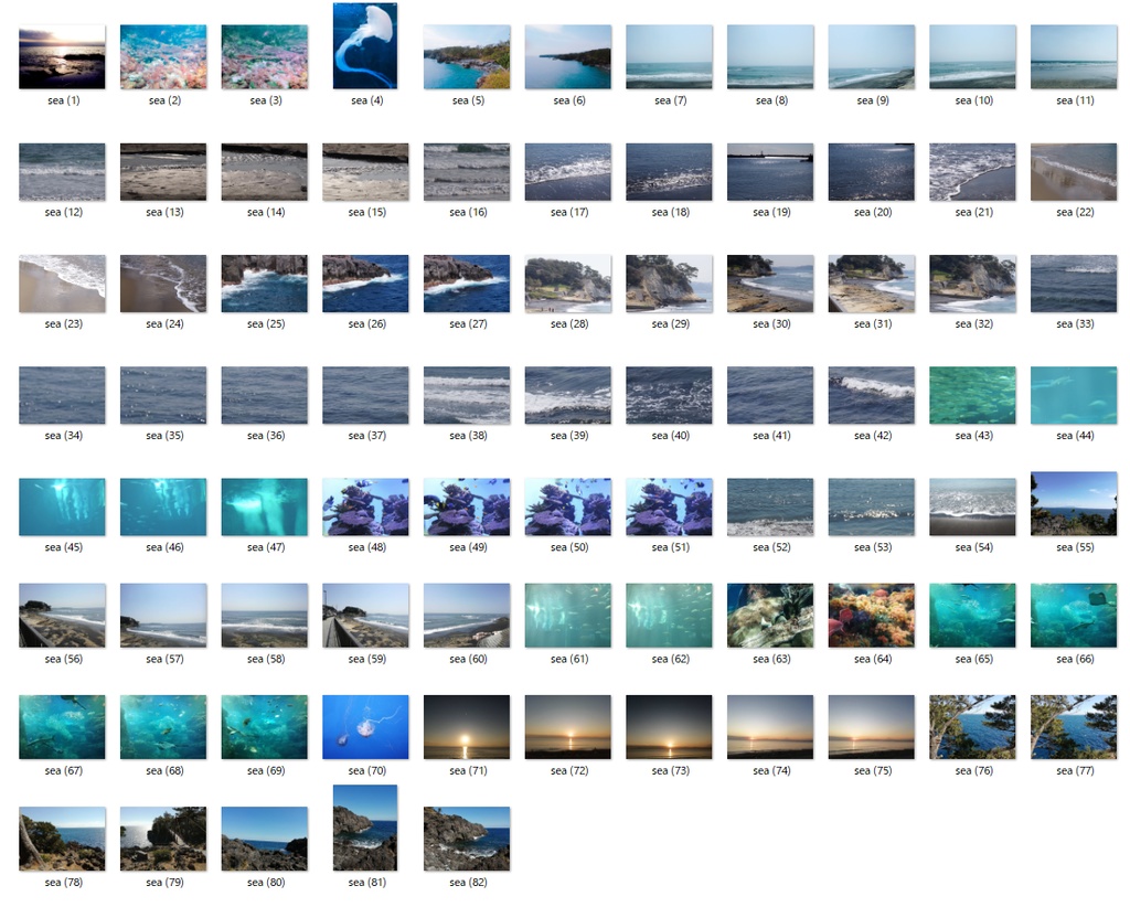 【大容量147枚✨】海と空の写真セット/Sky and sea photo set【Photoshop】