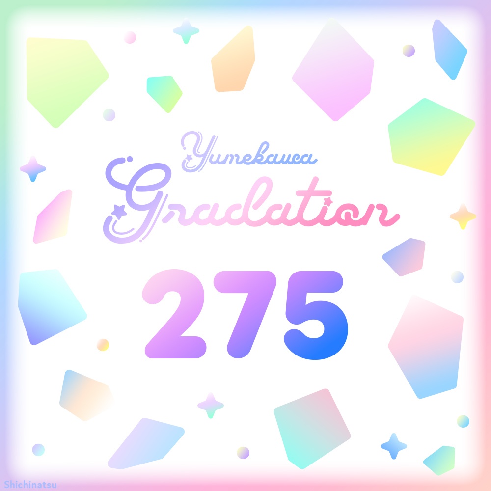 【Photoshop】ゆめかわグラデーションセット💞【お得な275種】