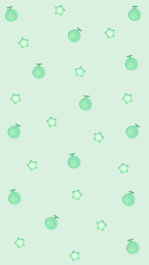 【無料配布】うるつやフルーツの柄セット🍒