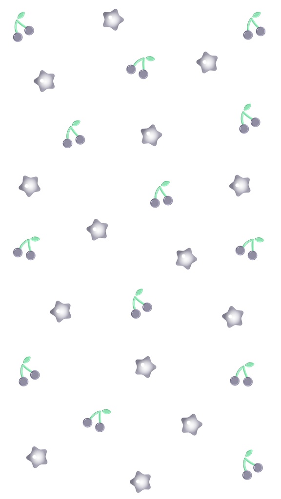 【無料配布】うるつやフルーツの柄セット🍒