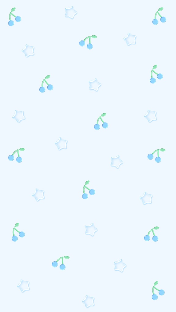 【無料配布】うるつやフルーツの柄セット🍒