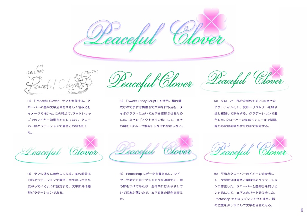 【無料公開】タイポグラフィーのメイキング・ロゴまとめ本