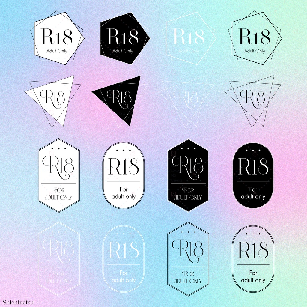 【♡大容量♡】R18アイコン66個セット【ベクターデータ付き】