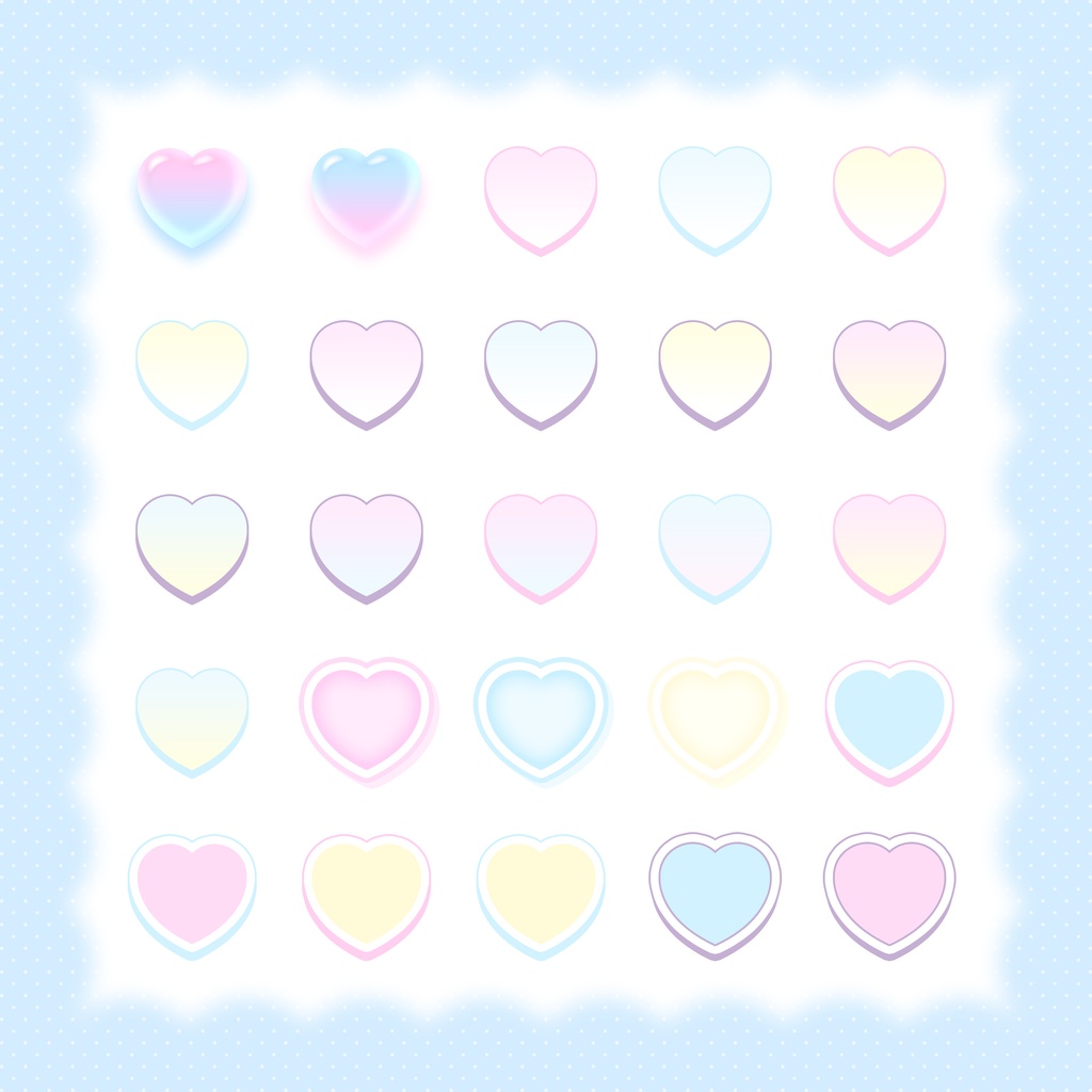 【全200種♡】ミルキーレイヤースタイル⋆˚₊【Photoshop】