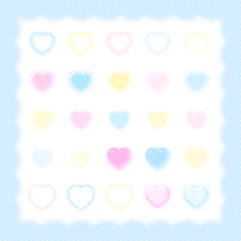 【全200種♡】ミルキーレイヤースタイル⋆˚₊【Photoshop】