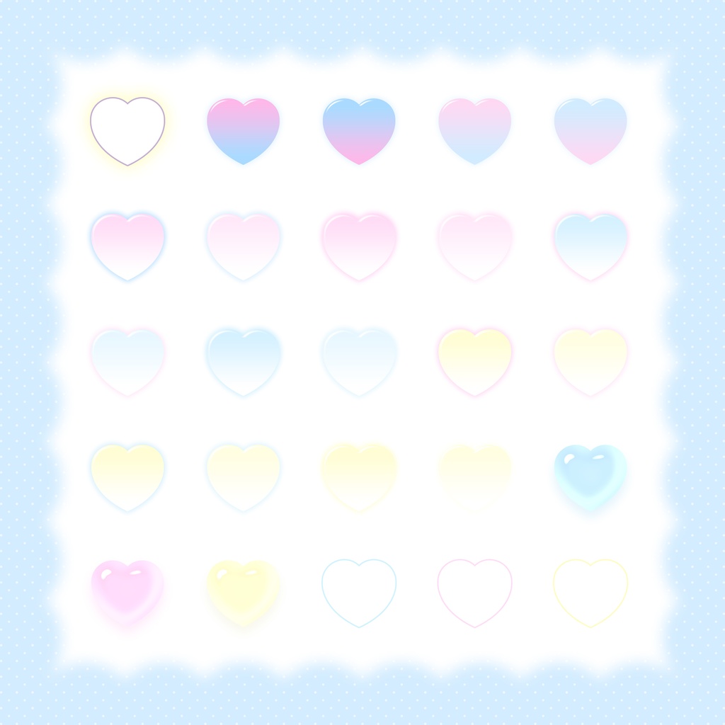 【全200種♡】ミルキーレイヤースタイル⋆˚₊【Photoshop】
